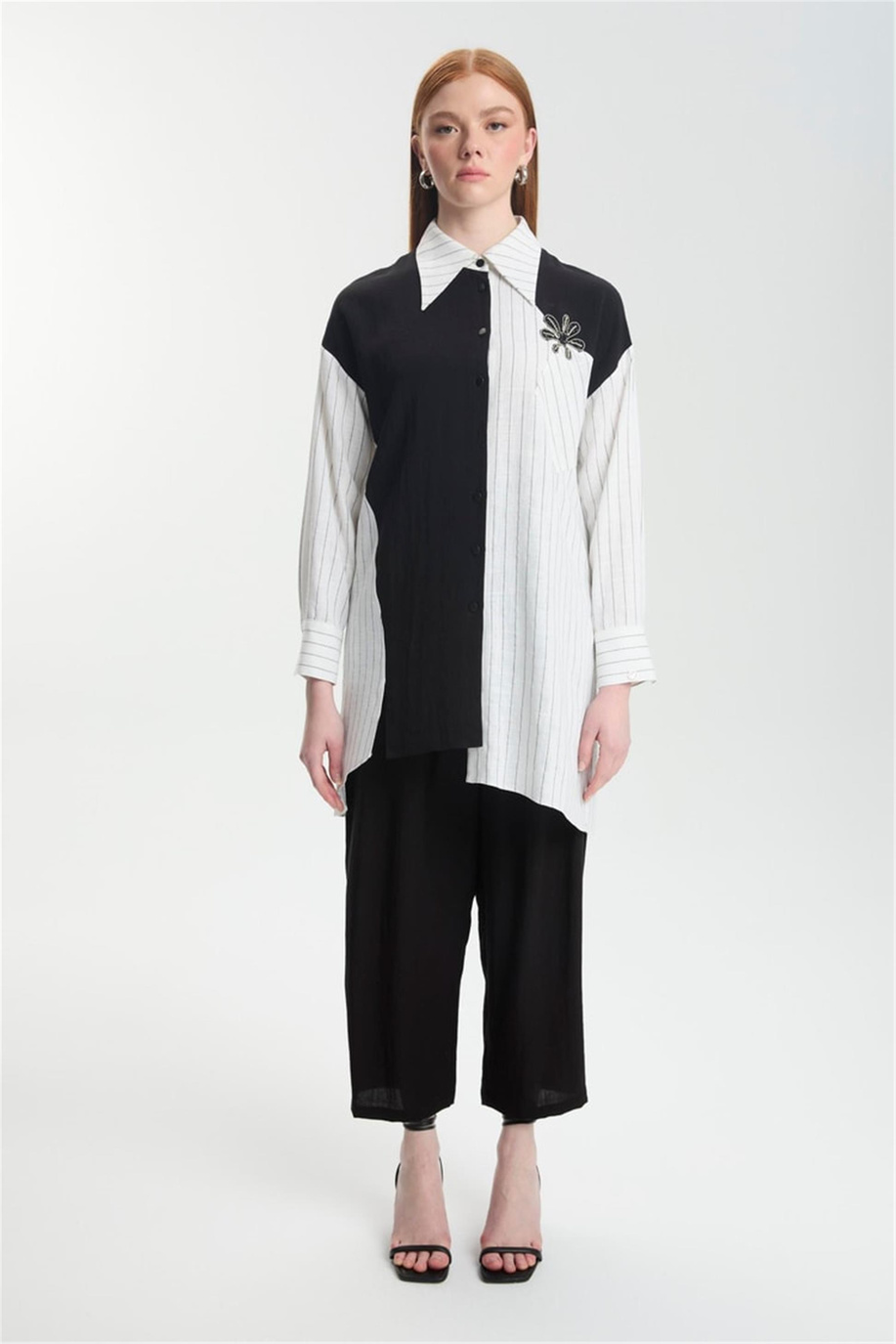 Zühre Tunik Ekru - 25YZ1587