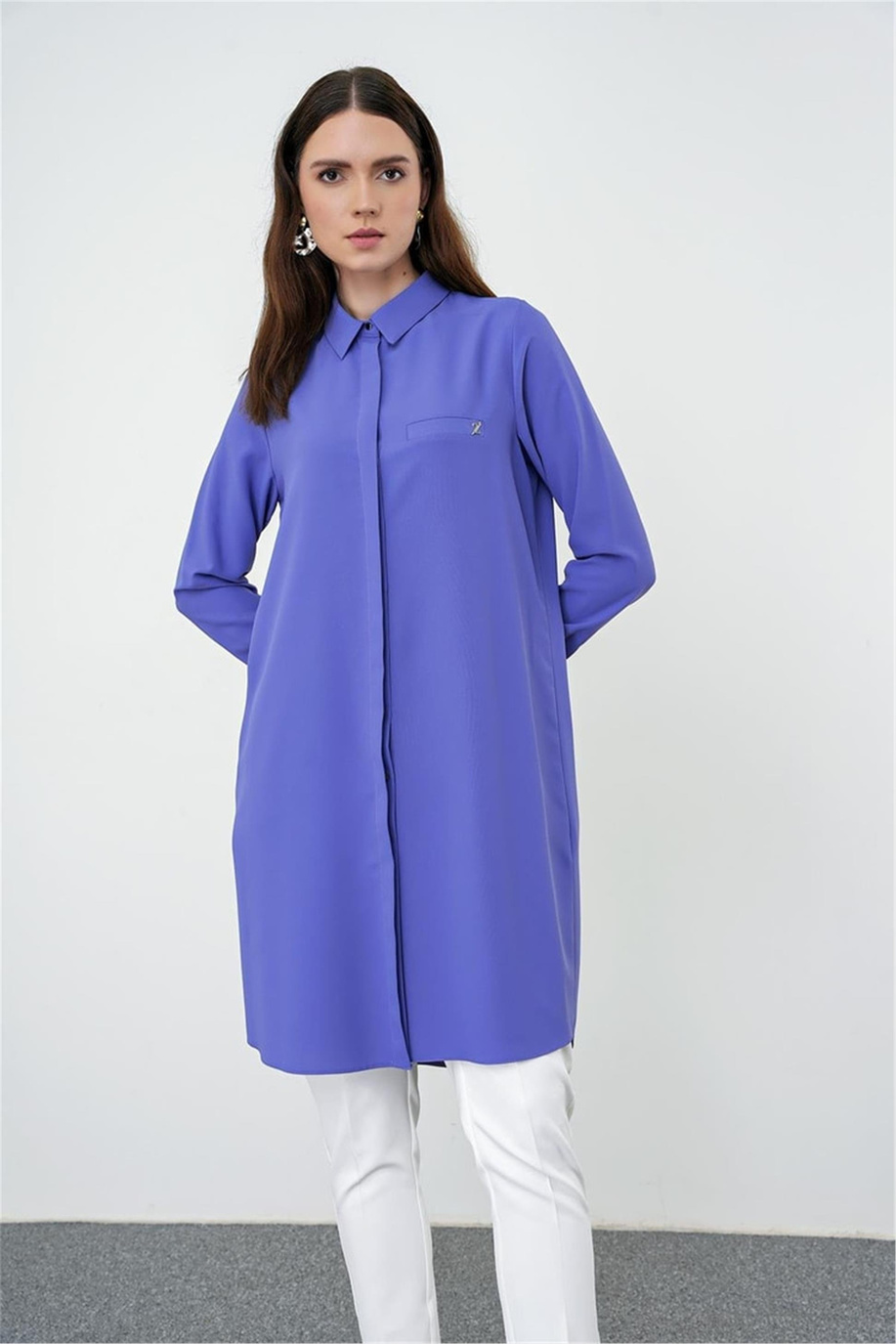 Zühre Tunik Mor - 25YZ0767