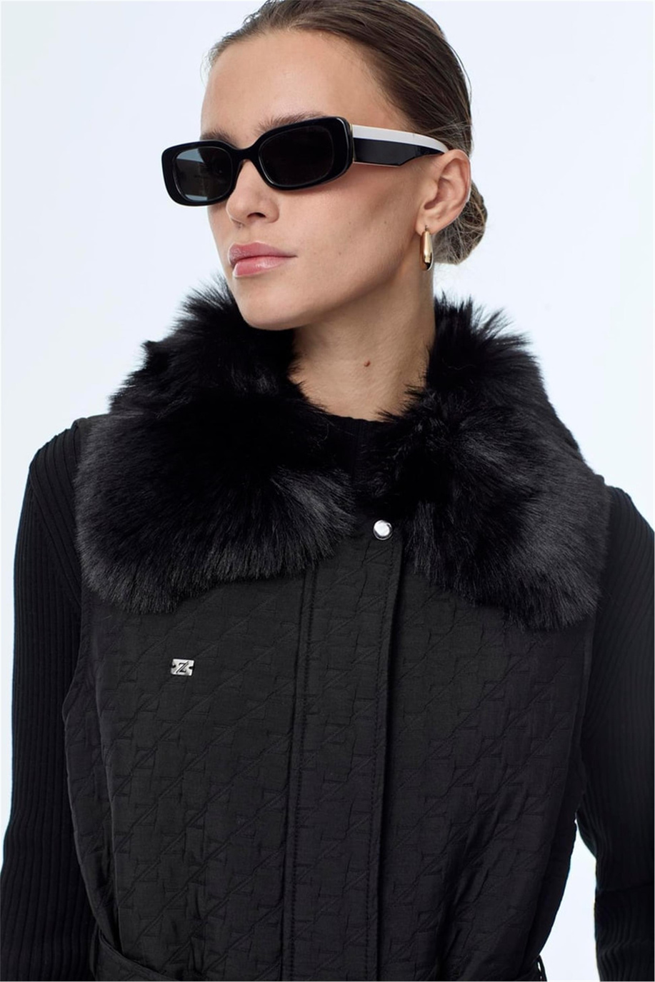 Zühre Yelek Siyah - Z25KB0098YLK