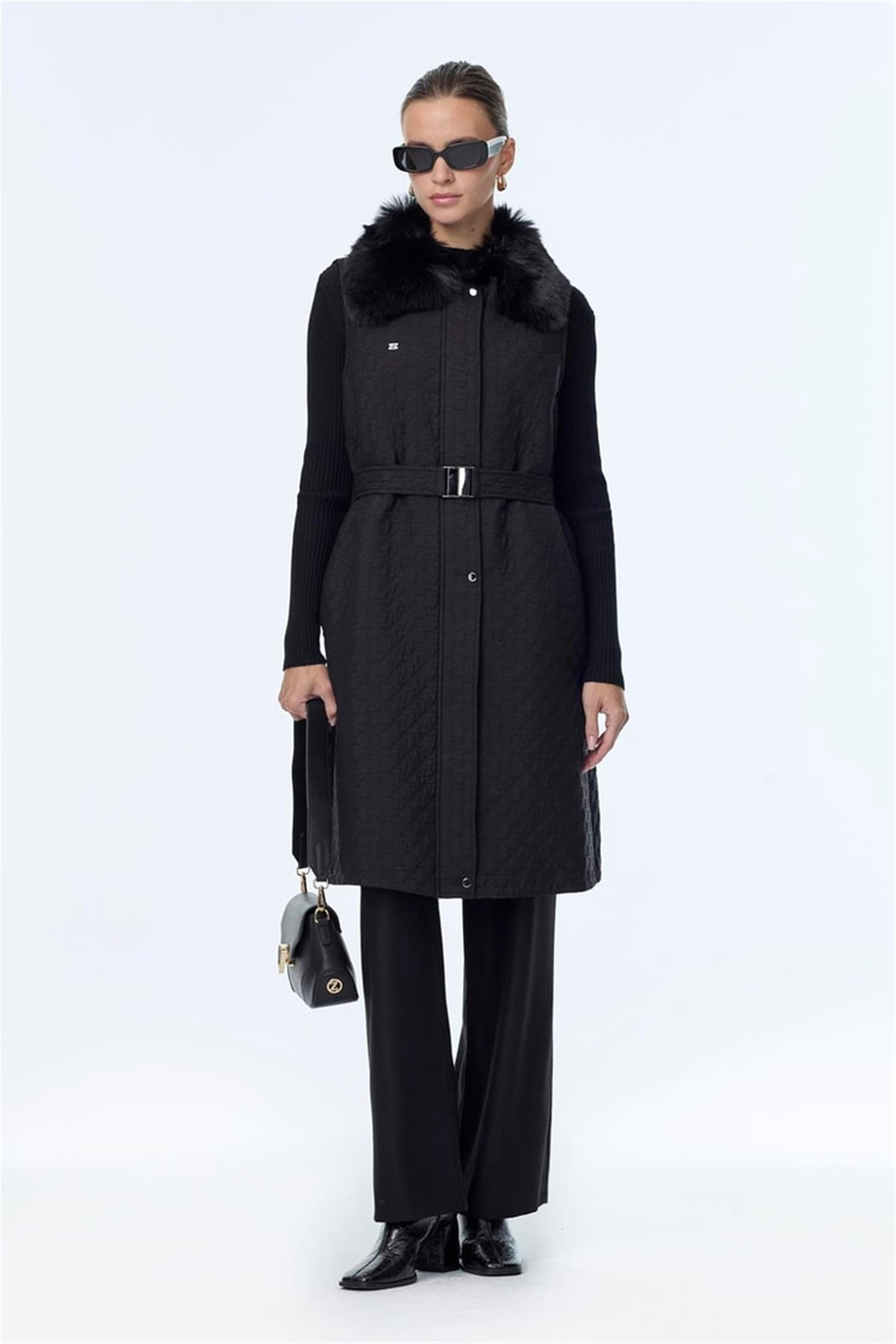 Zühre Yelek Siyah - Z25KB0098YLK