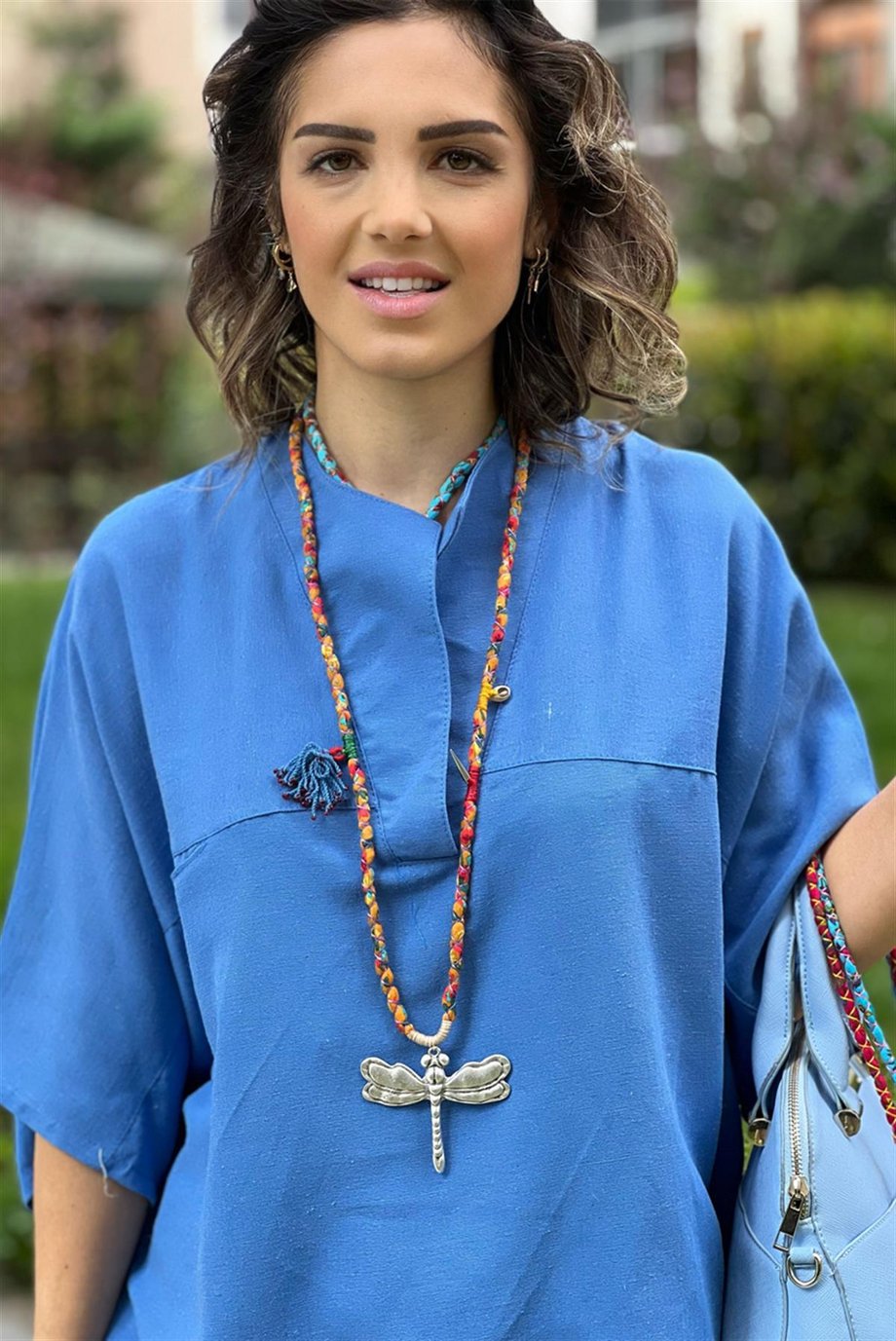 Sarı Yusufçuk Kolye