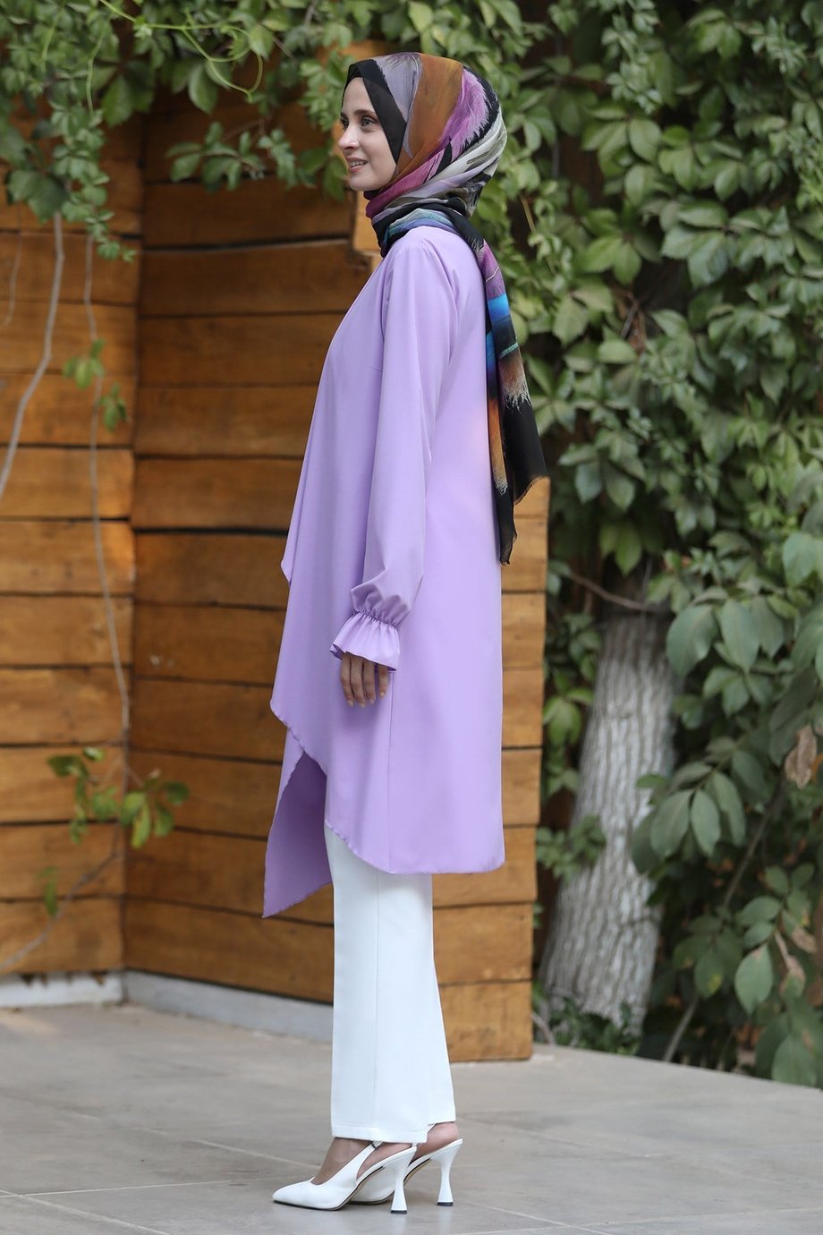 Arya Tesettür Tunik Lila