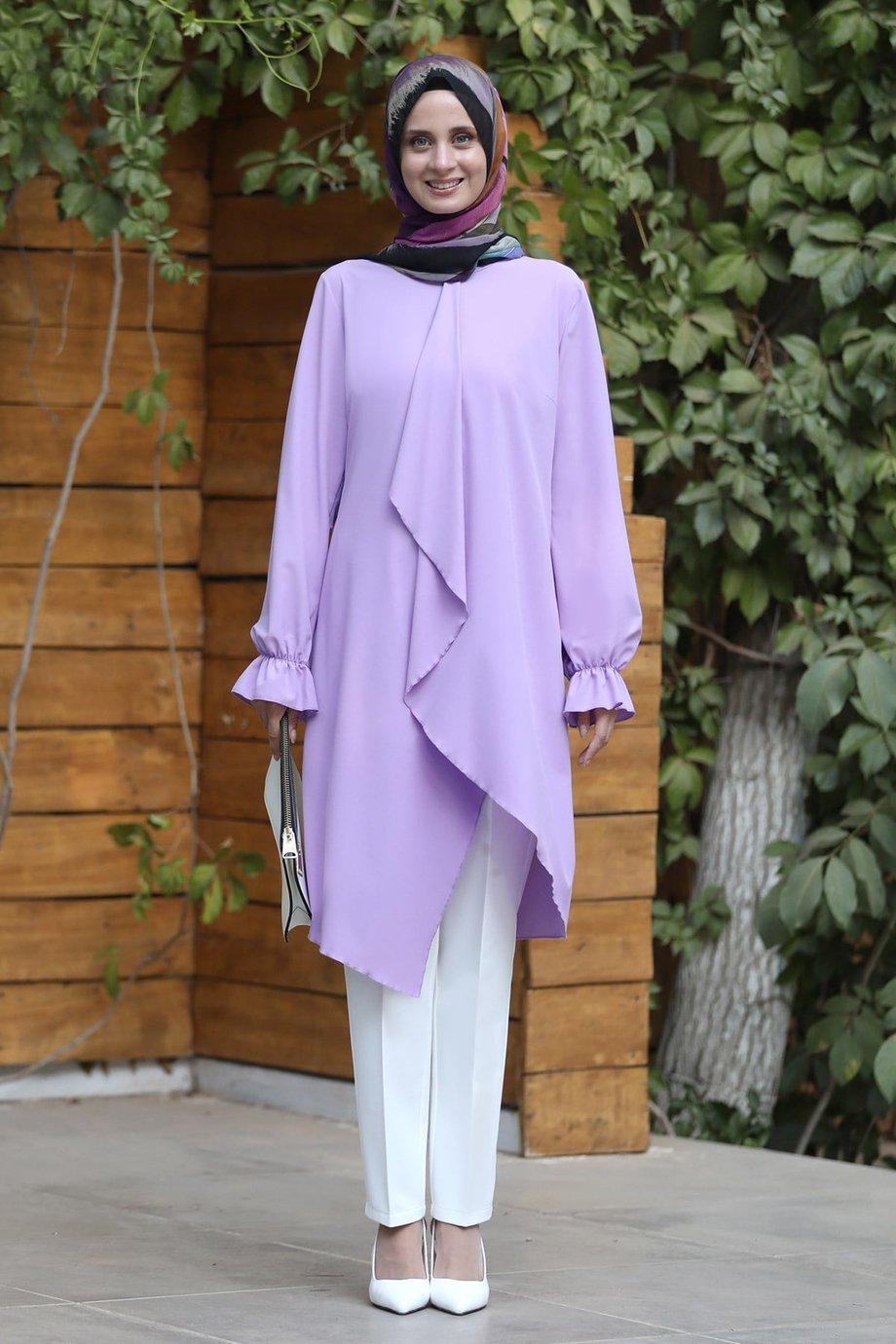 Arya Tesettür Tunik Lila