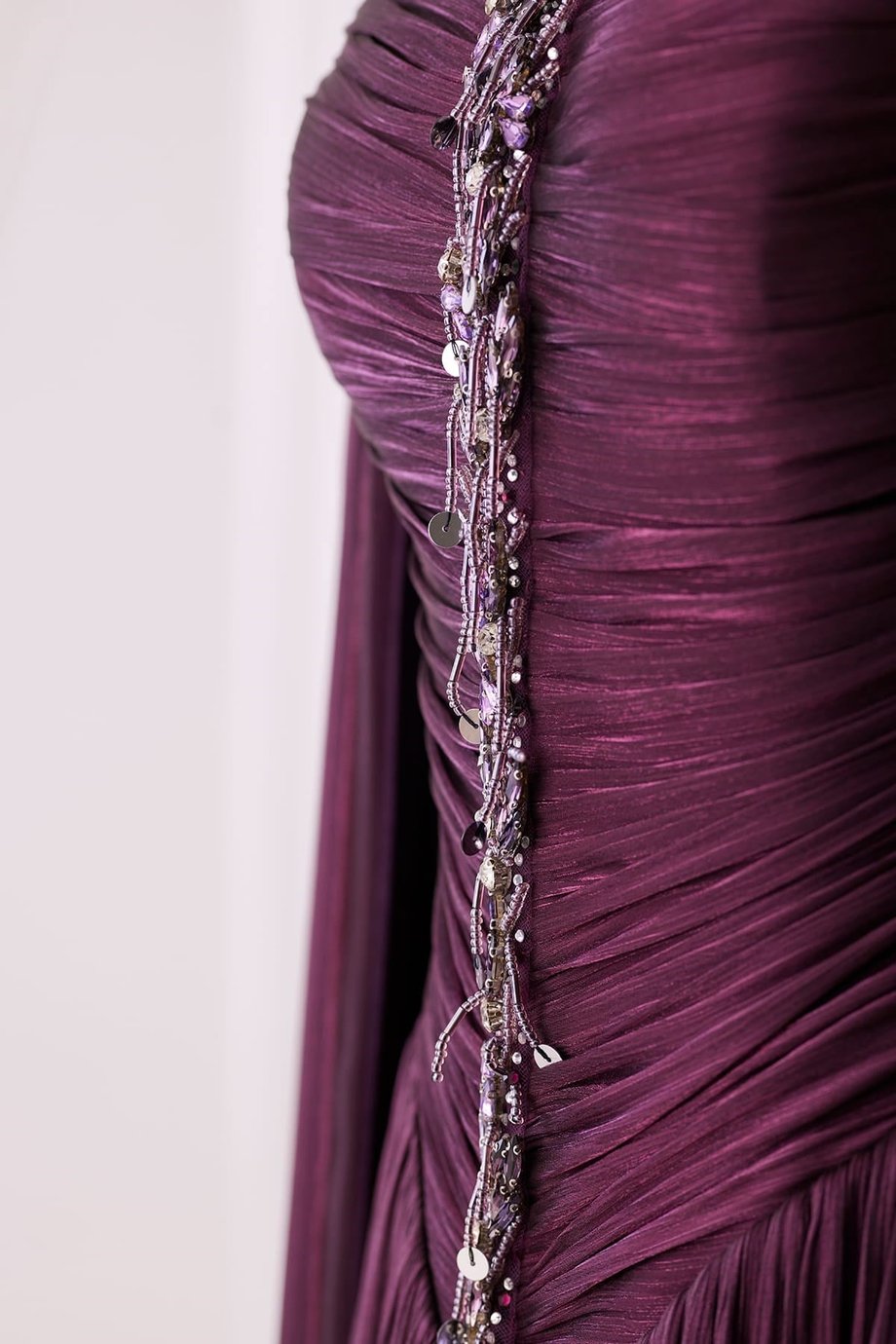 Dior Tesettür Abiye Mürdüm