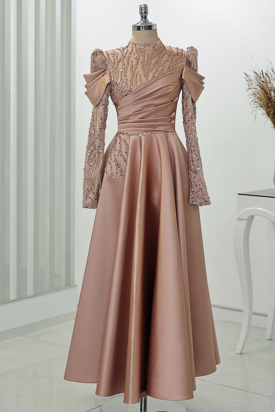 Endam Tesettür Abiye Rose