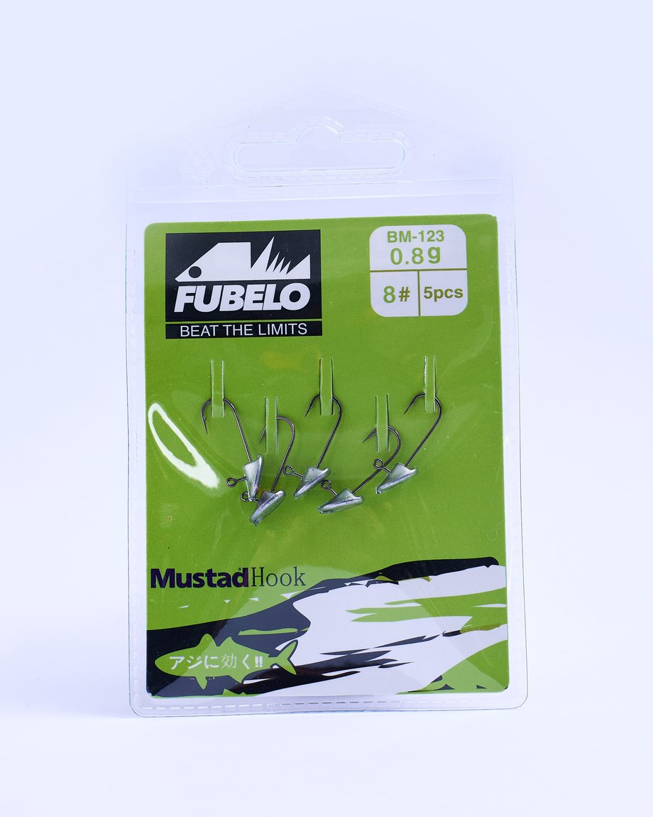 Fubelo Spike Head 0,8 Gram 5'Li Jig Head (8 No İğne)
