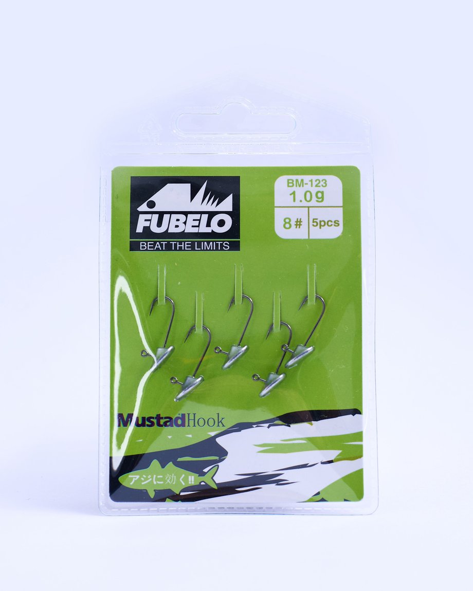 Fubelo Spike Head 1 Gram 5'Li Jig Head (8 No İğne)