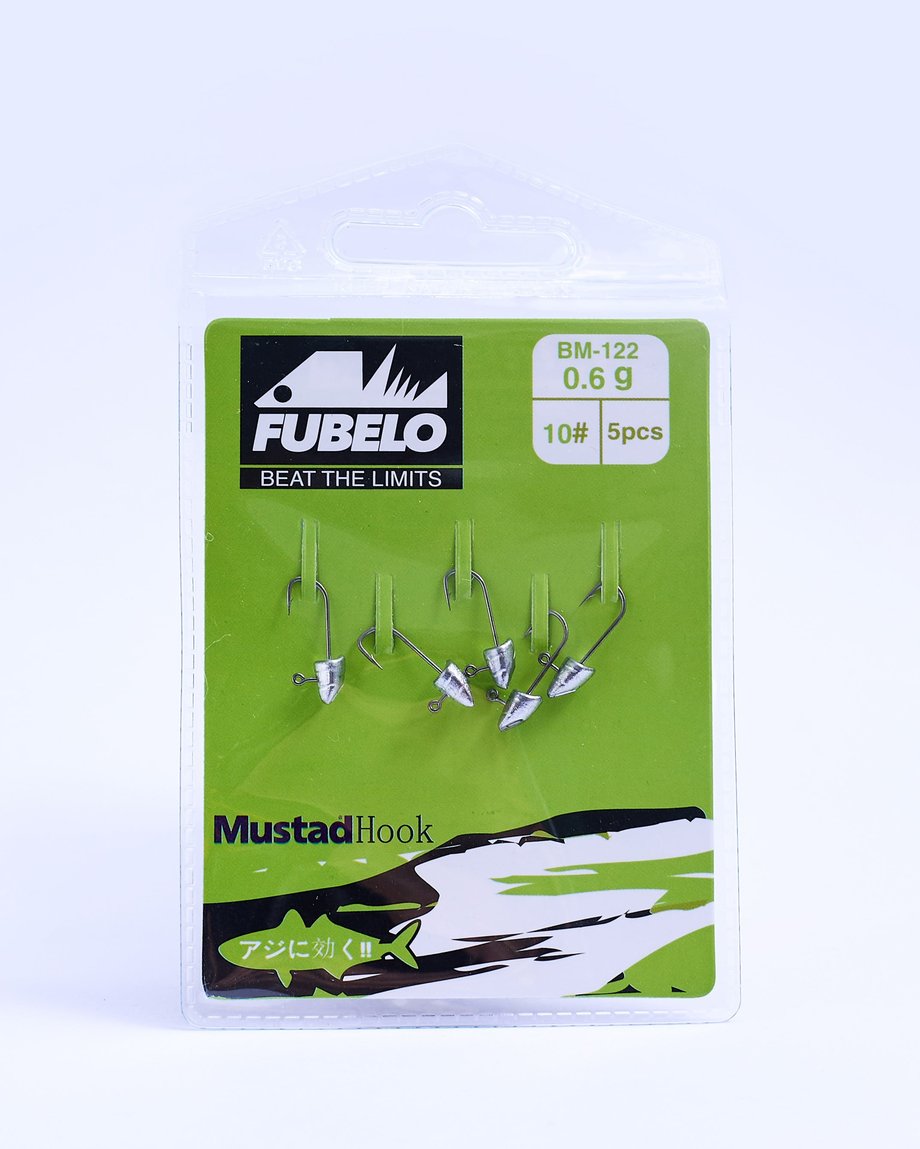 Fubelo Spike Head 2 Gram 5'li Jig Head (10 No İğne)