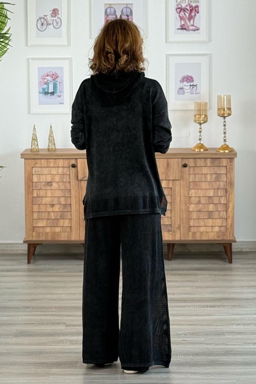 Antrasit Renk Triko Takım