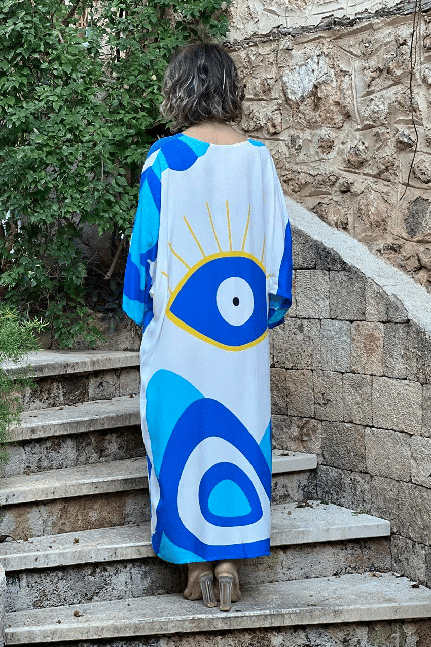 Göcek Desen Gömlek Elbise