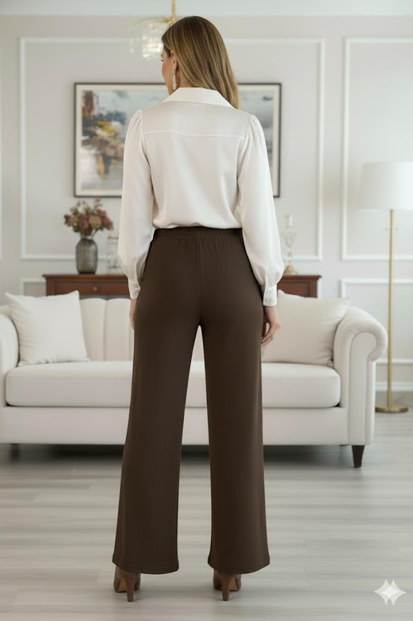 Kahverengi Kadife Pantolon