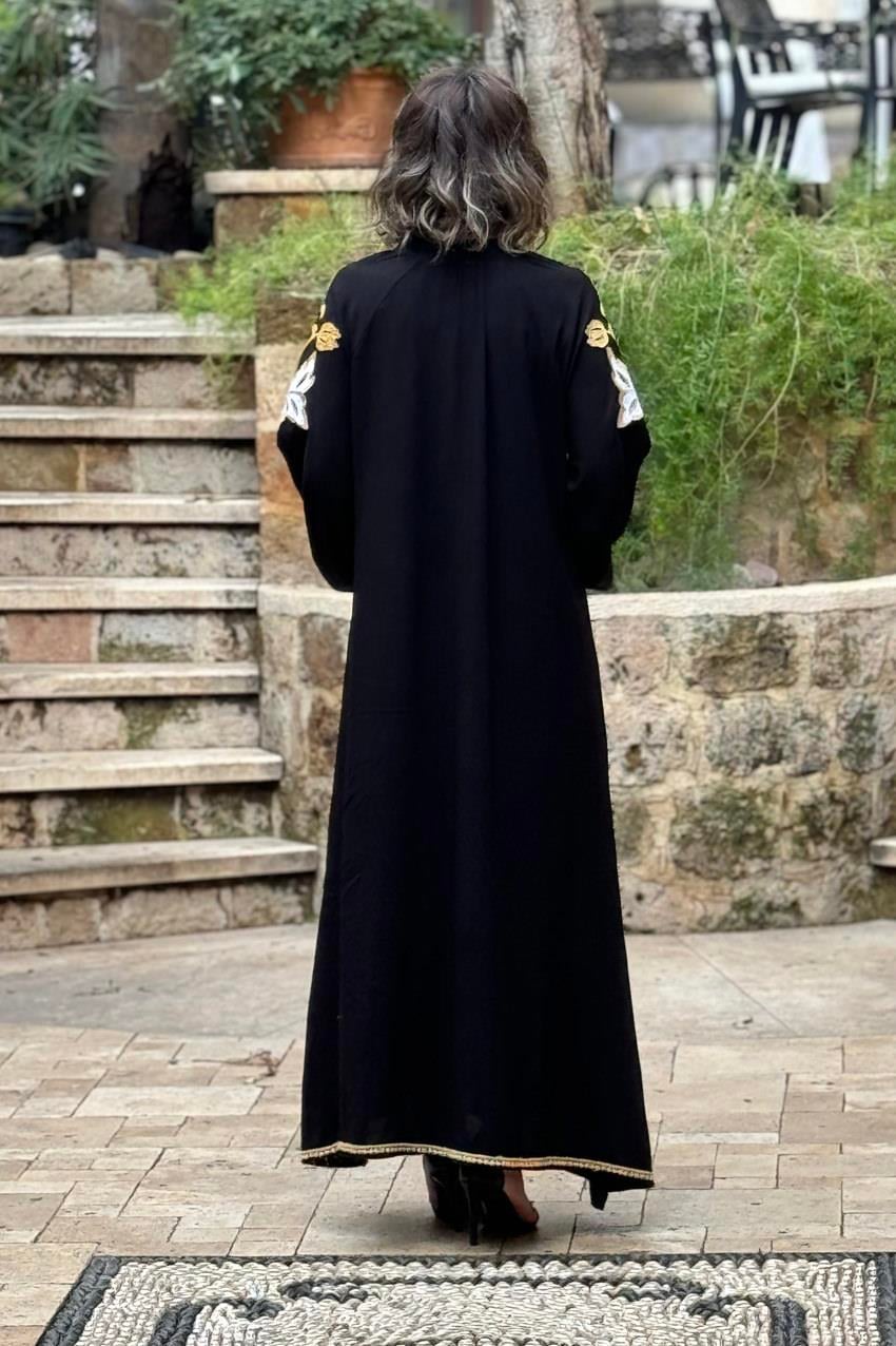 Kelebek Nakışlı Elbise