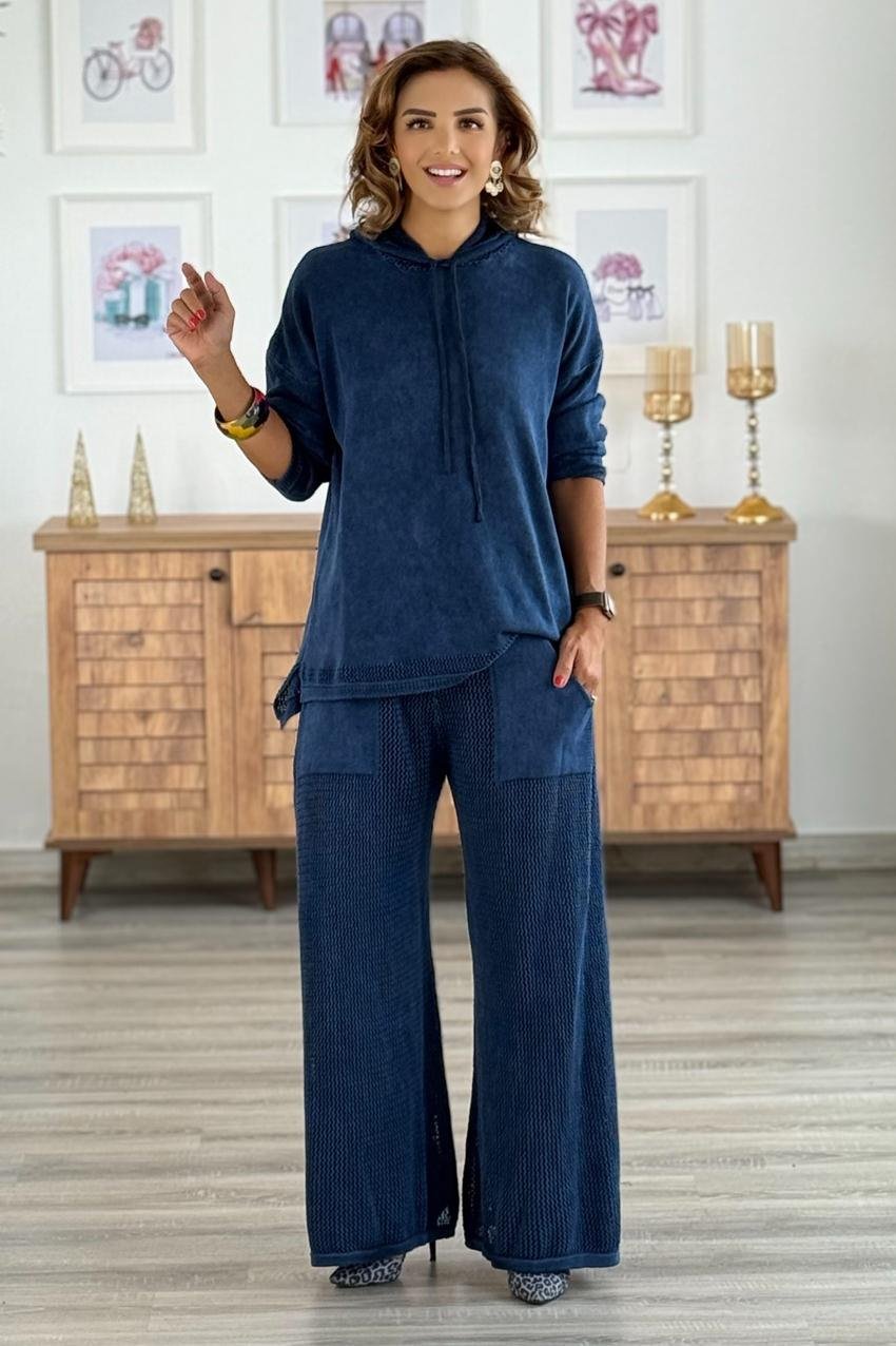 Lacivert Renk Triko Takım