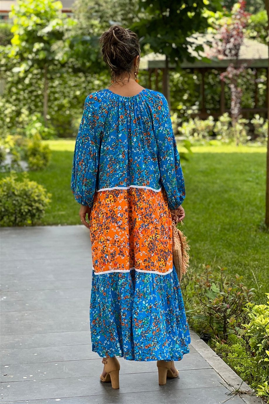 Renkli Gipsy Elbise