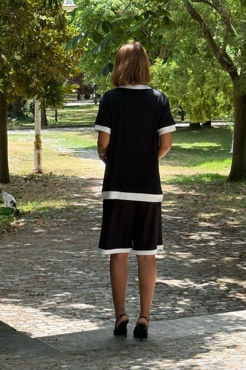 Siyah Bermuda Takım