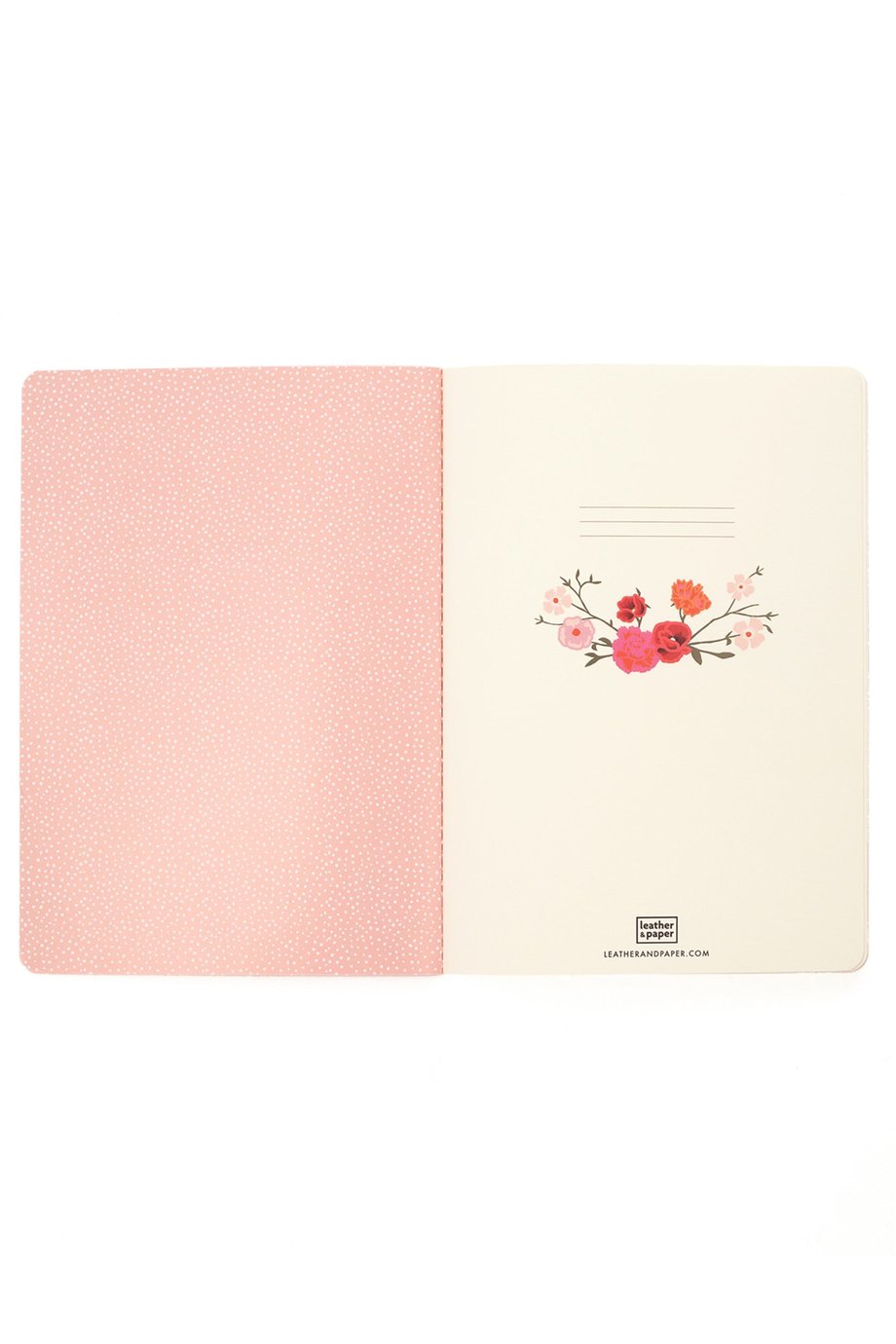 Clove Red Yumuşak Kapak 2'li Defter Seti A5 Çizgili Çizgisiz