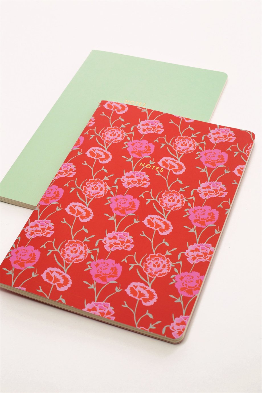 Clove Red Yumuşak Kapak 2'li Defter Seti A5 Çizgili Çizgisiz