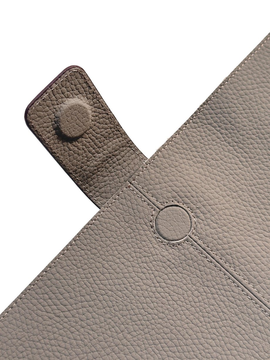 Deri Slim Laptop Kılıfı 14'' Vizon