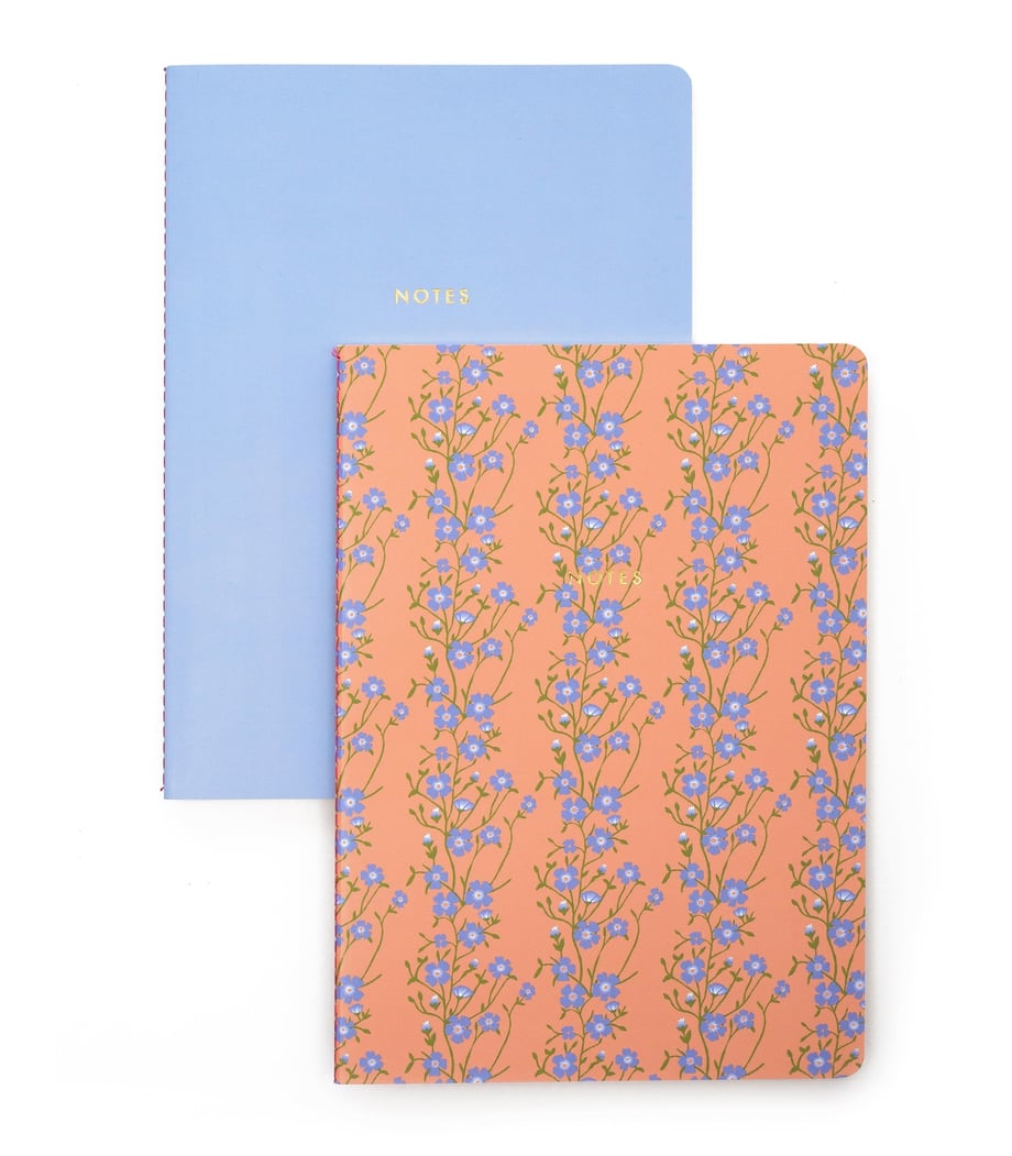 Periwinkle Yumuşak Kapak 2'li Defter Seti A5