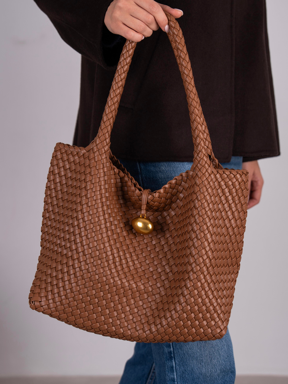 26170 Taba Hakiki Deri Kadın Çanta