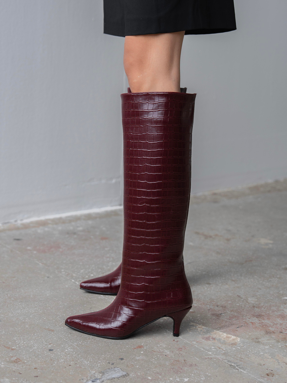 Agent Bordo Kroko    Çizme