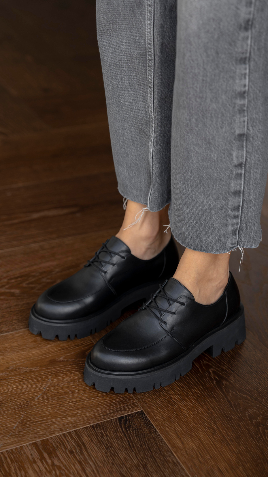 Bella Siyah   Hakiki Deri Kadın   Makosen Ayakkabı