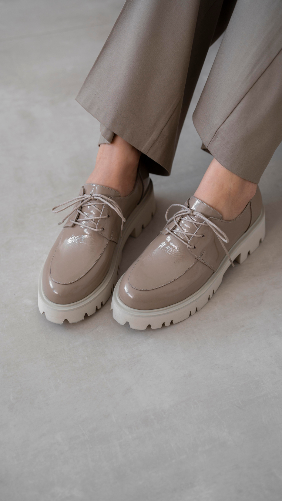 Bella Vizon Rugan   Hakiki Deri   Makosen Ayakkabı