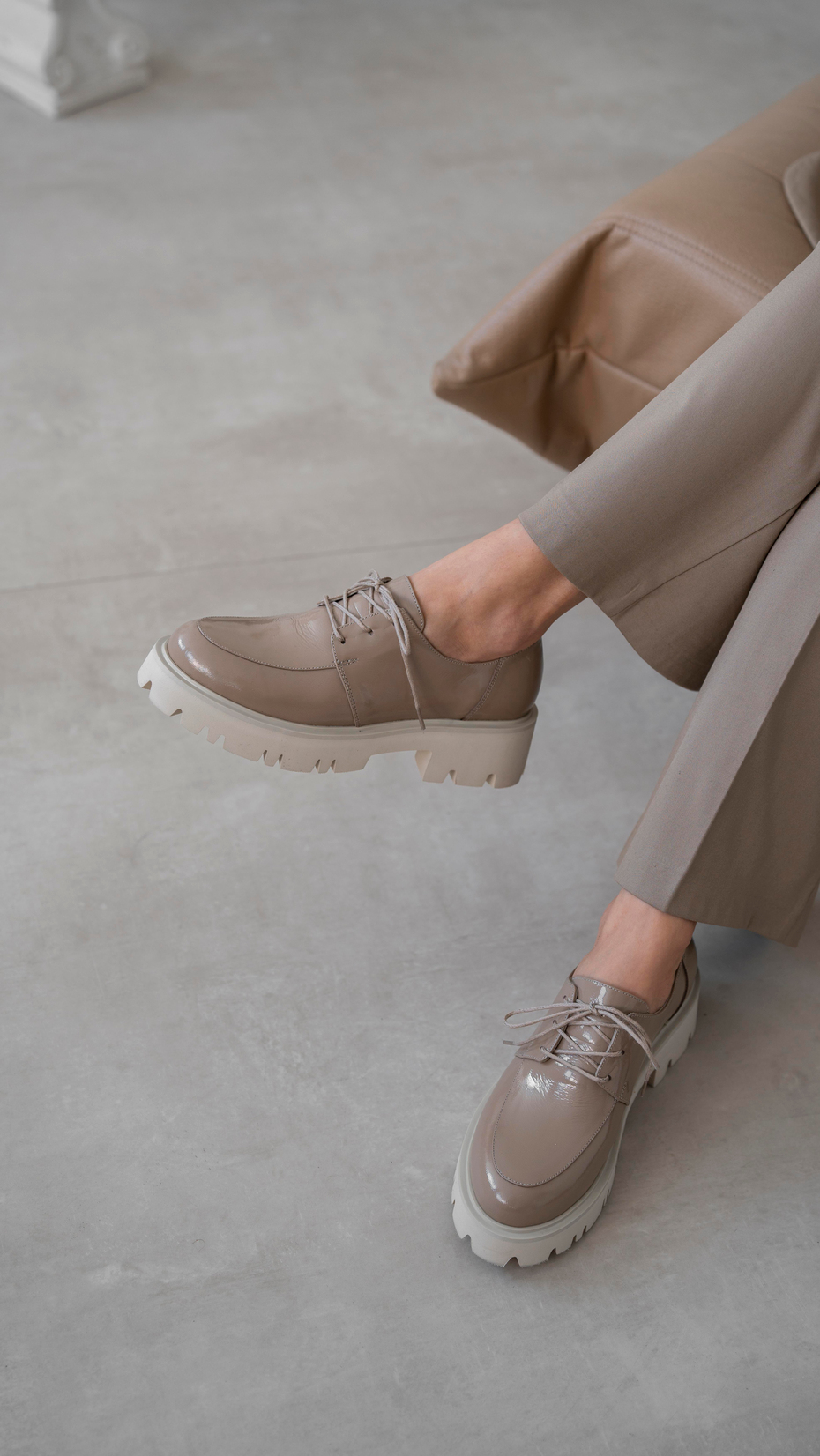 Bella Vizon Rugan   Hakiki Deri   Makosen Ayakkabı