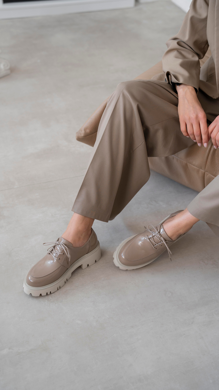 Bella Vizon Rugan   Hakiki Deri   Makosen Ayakkabı