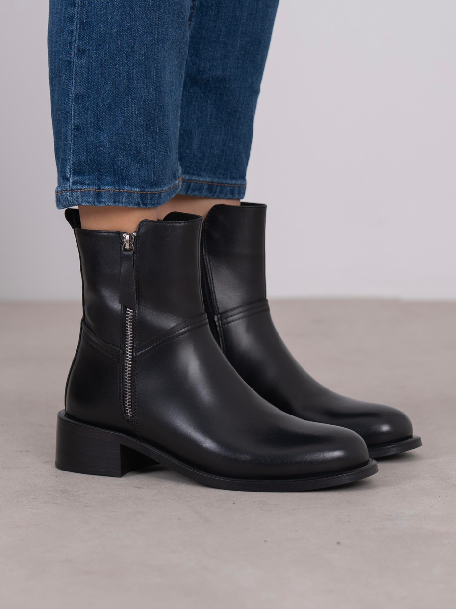 Bjorka Siyah Hakiki Deri Kadın Bot