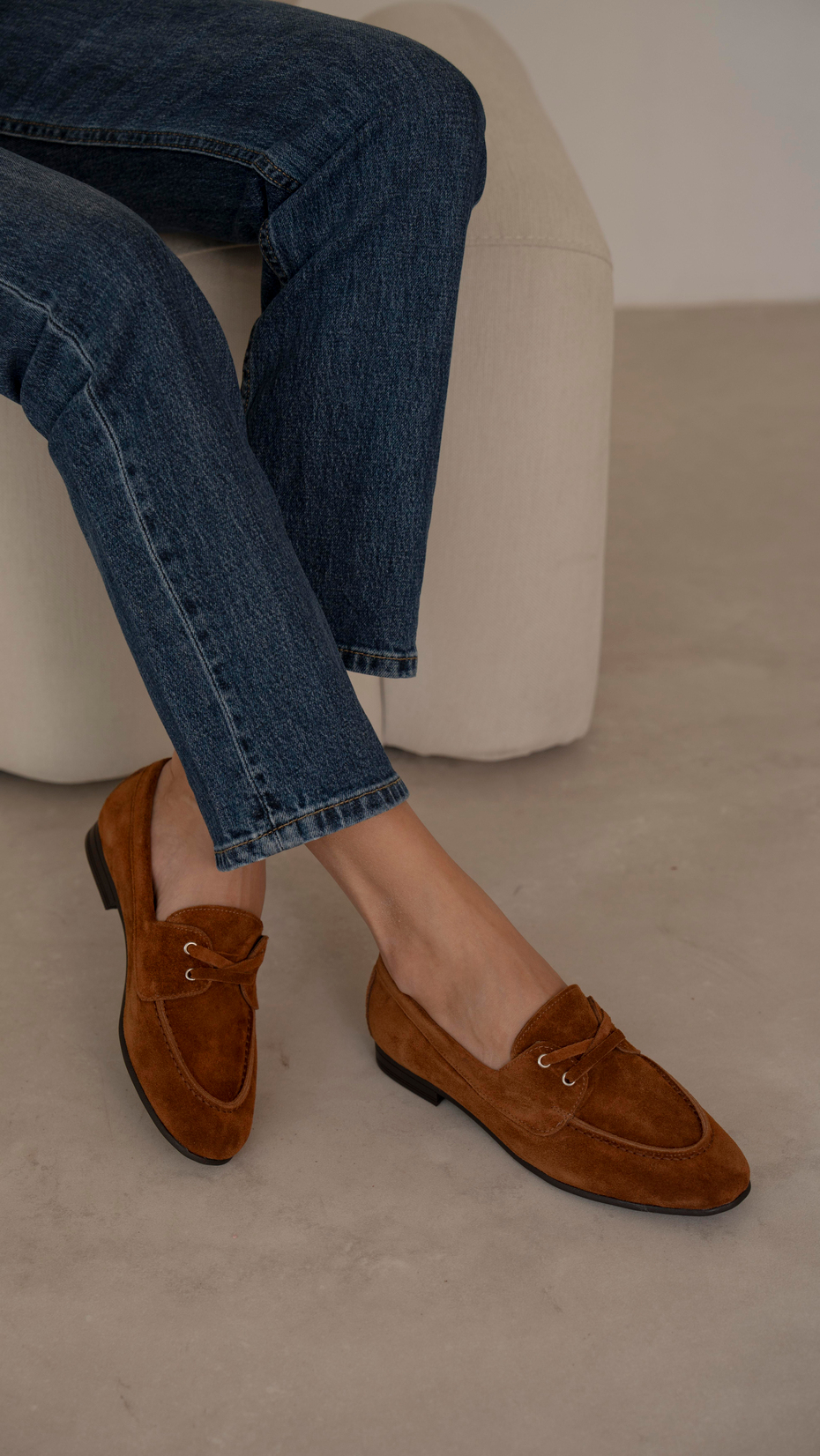 Capela Taba Süet   Hakiki Deri   Babet