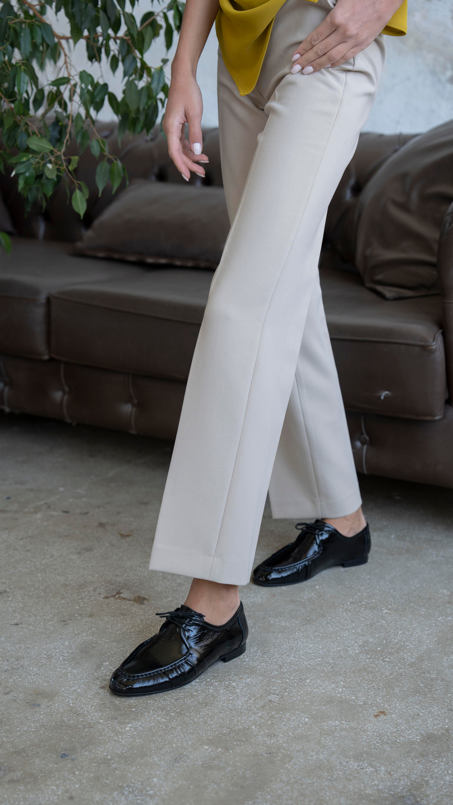 Carter Siyah Rugan   Hakiki Deri   Makosen Ayakkabı