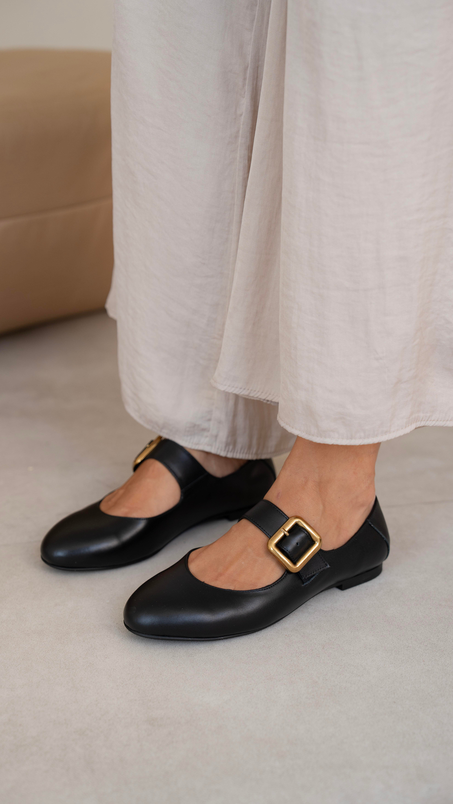 Coala Siyah Hakiki Deri  Babet