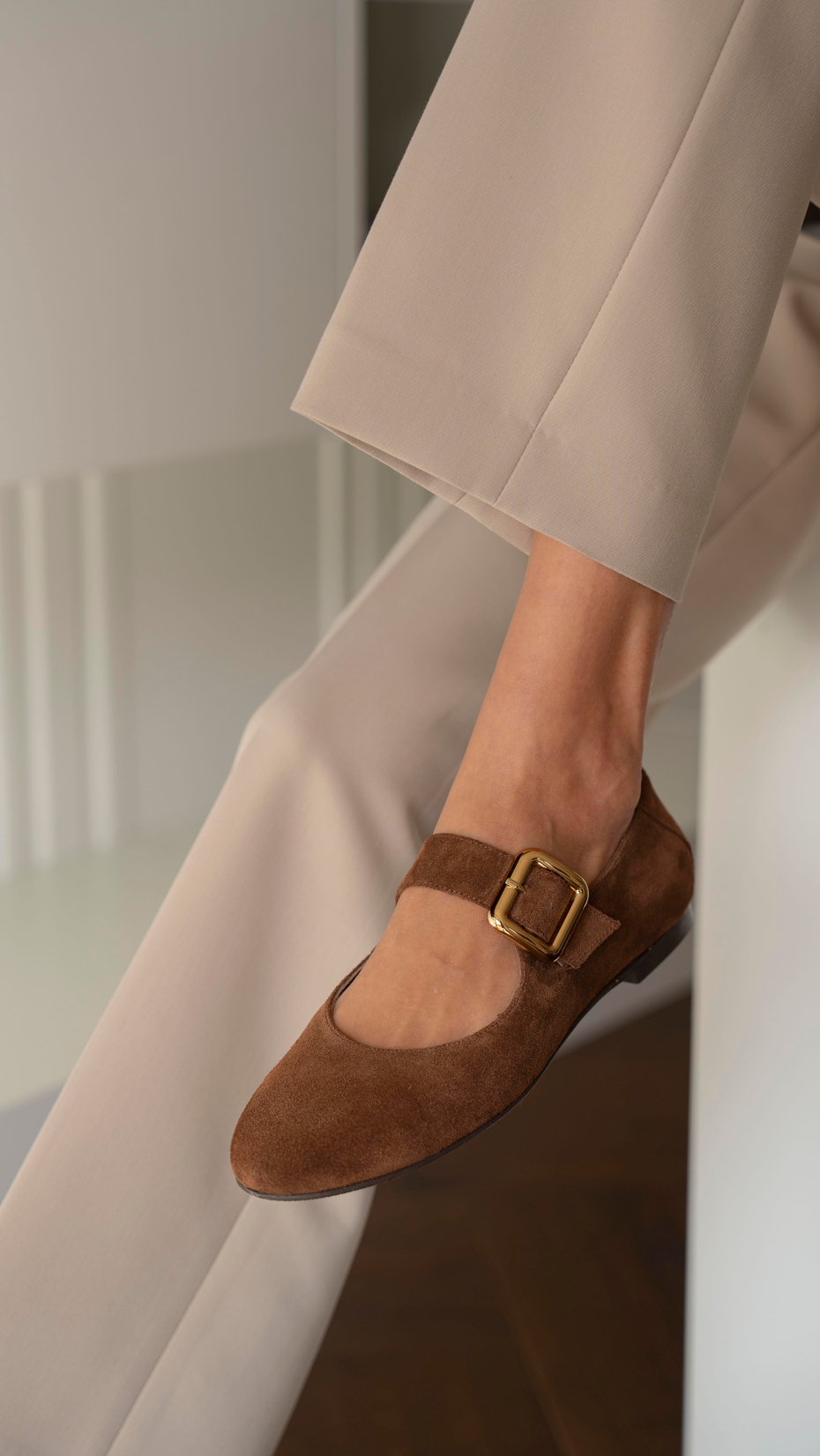 Coala Taba Süet   Hakiki Deri   Babet