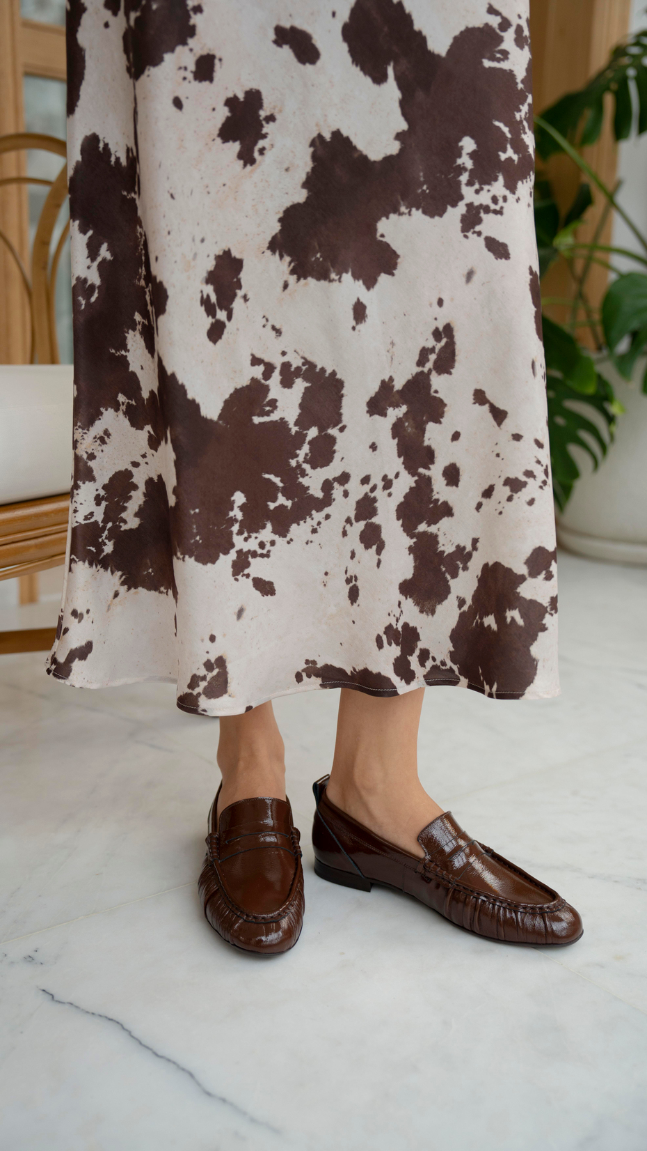 Danilo Kahve Rugan   Hakiki Deri   Babet