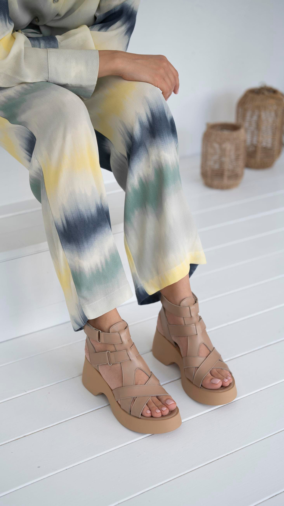 Endrick Ten   Hakiki Deri Kadın   Sandalet