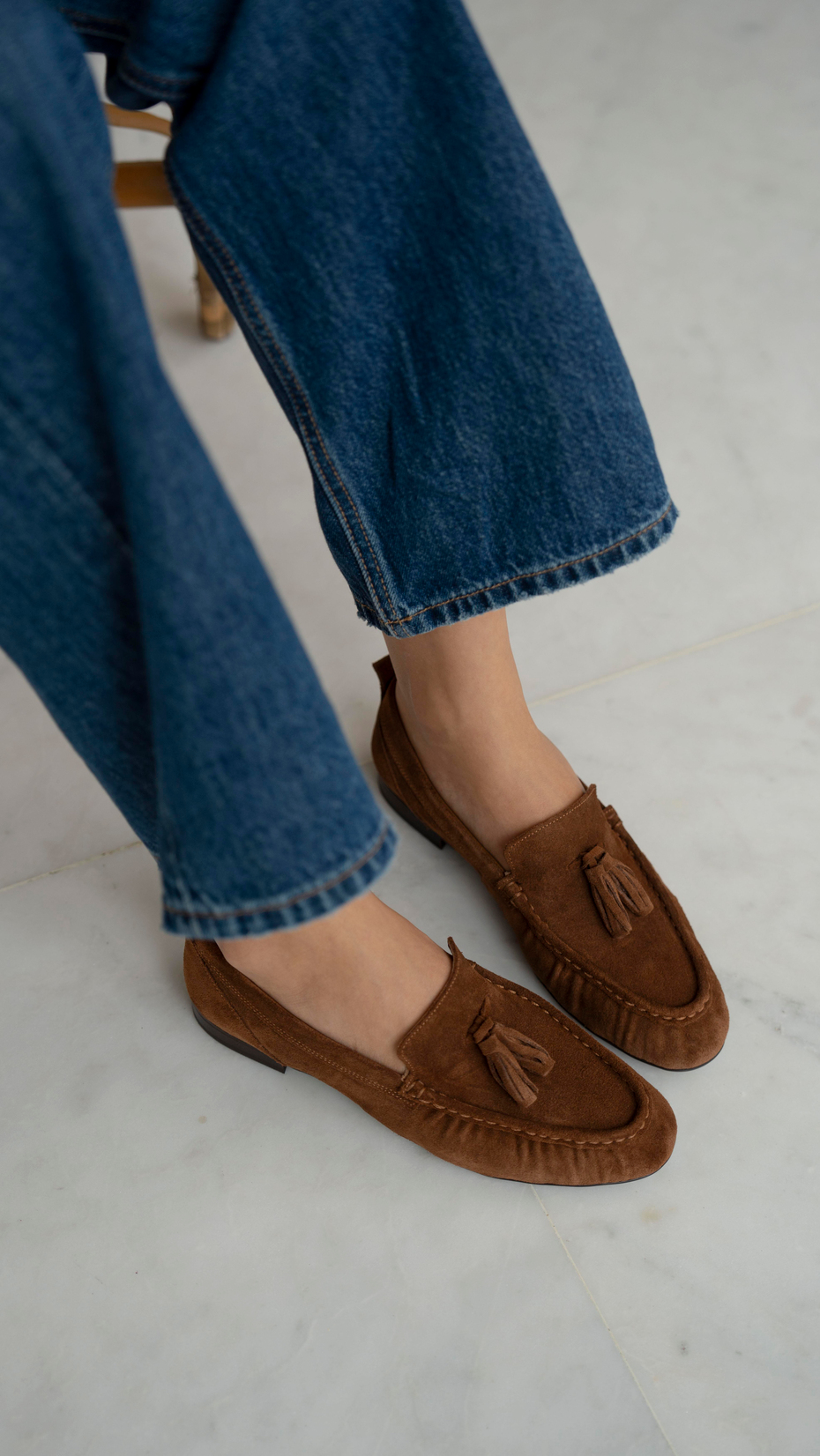 Gobert Taba Süet   Hakiki Deri   Makosen Ayakkabı