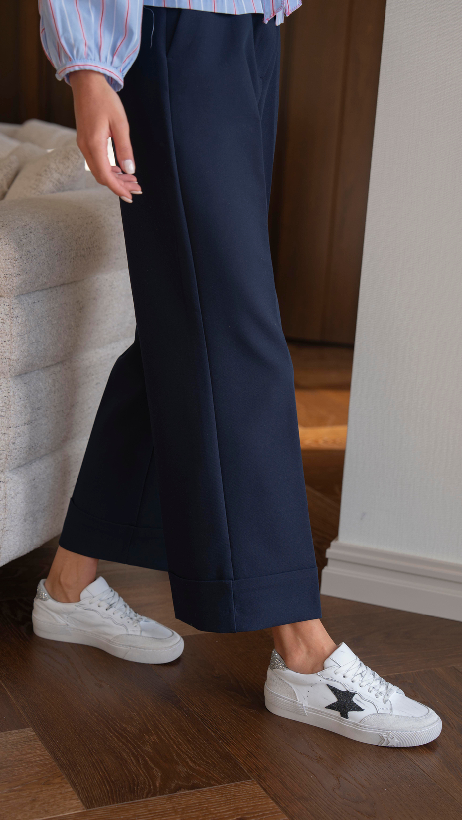 Harden Beyaz   Hakiki Deri   Spor Ayakkabı