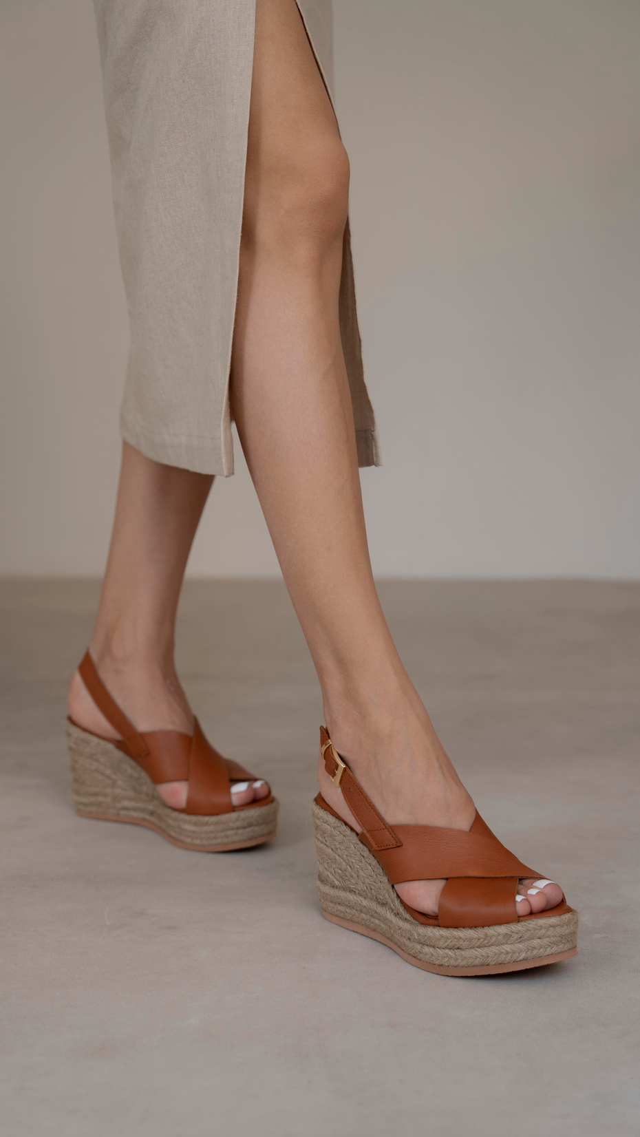 Jordy Taba   Hakiki Deri   Sandalet