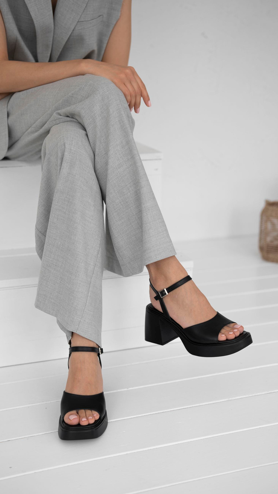 Mendy Siyah   Hakiki Deri Kadın