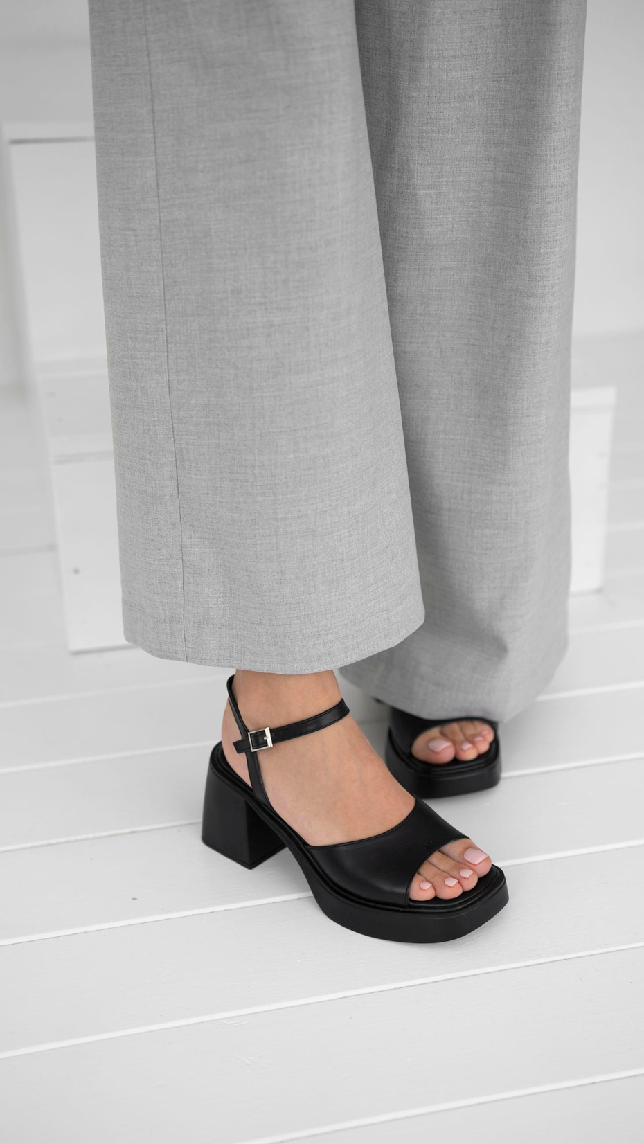 Mendy Siyah   Hakiki Deri Kadın