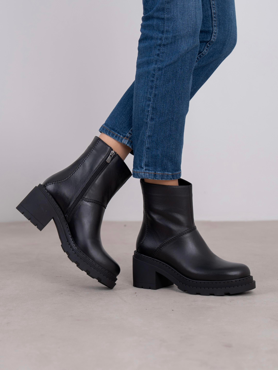 Muno Siyah Hakiki Süet Kadın Bot