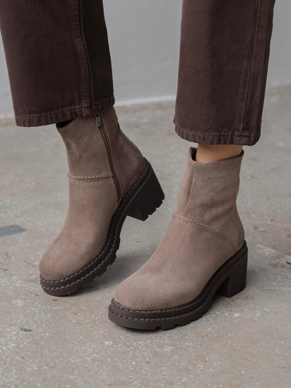 Muno Vizon Süet Hakiki Süet Kadın Bot