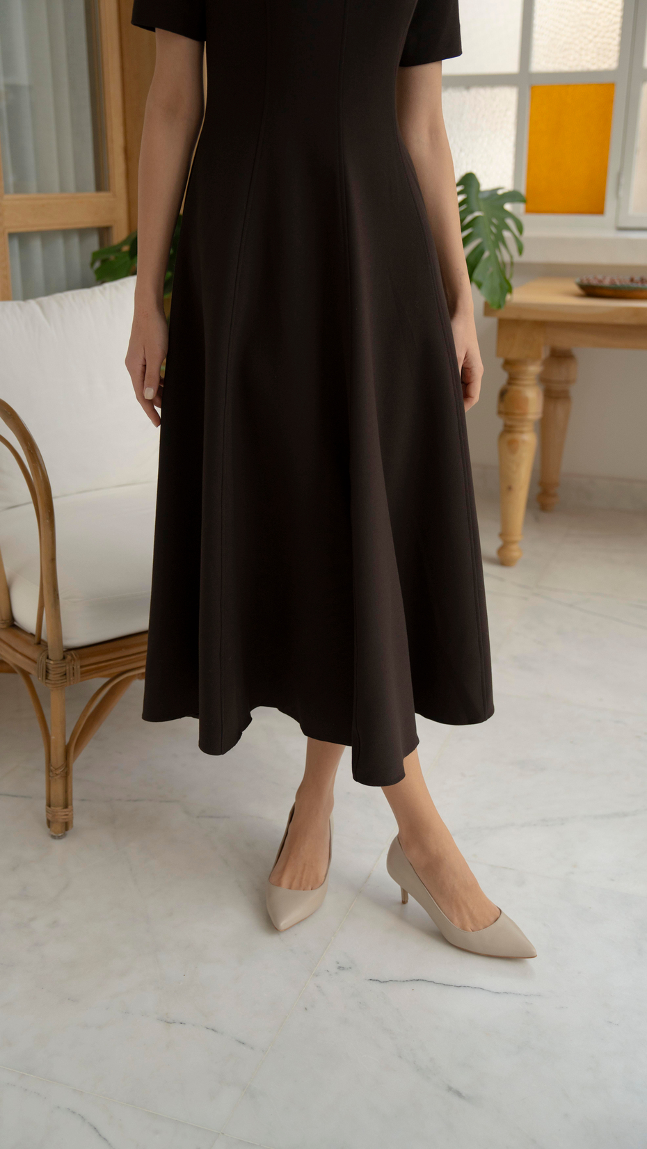 Nell Bej Deri   Stiletto