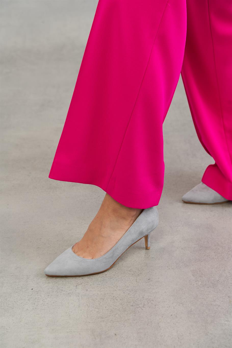 Nell Gri Süet   Stiletto