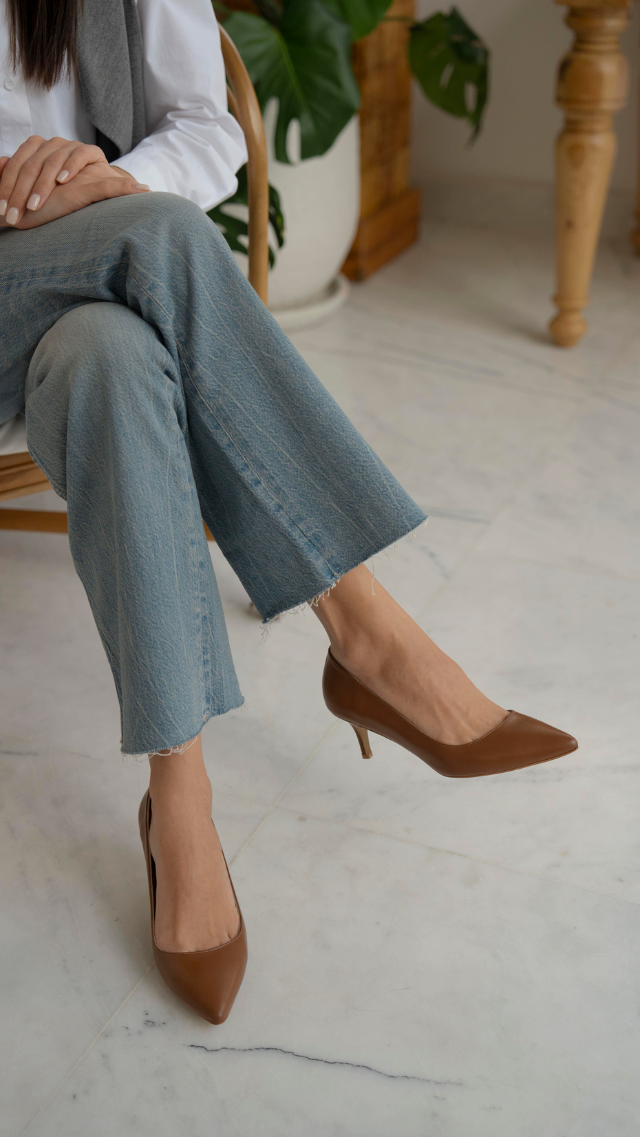 Nell Taba Deri   Stiletto