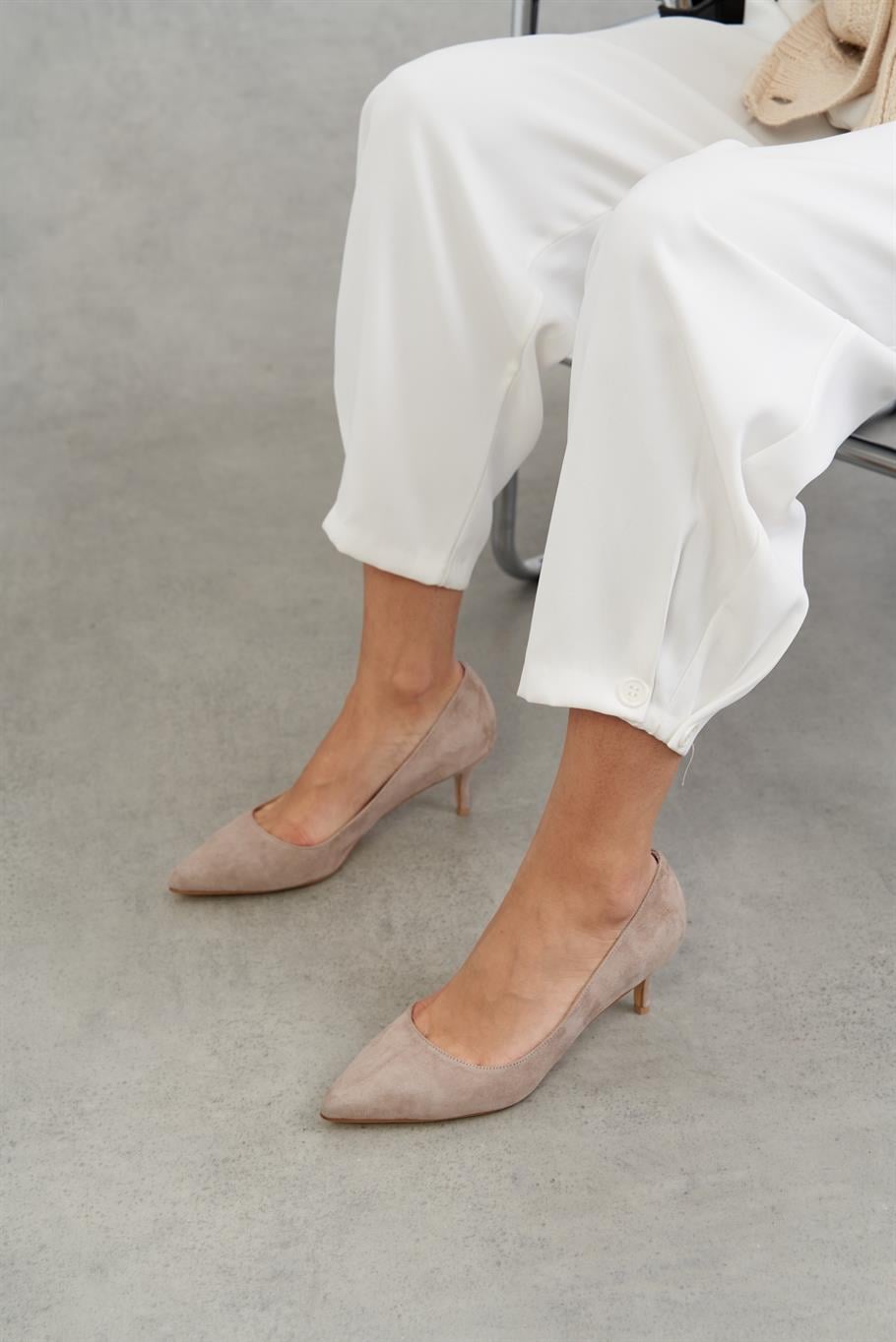Nell Vizon Süet   Stiletto