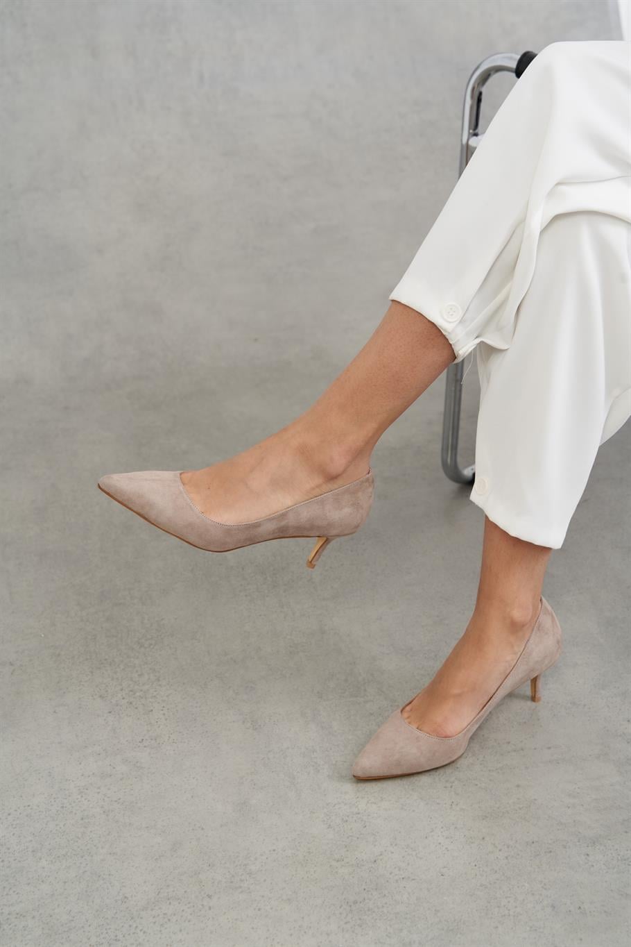 Nell Vizon Süet   Stiletto