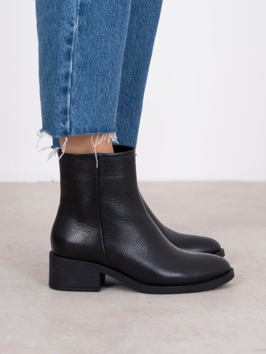 Noura Siyah Hakiki Deri Kadın Bot