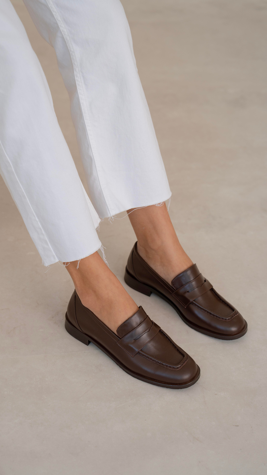 Origi Kahve   Hakiki Deri   Makosen Ayakkabı